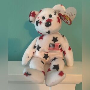 Glory, patriotic TY Beanie Baby. Vintage
